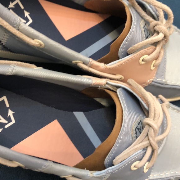 Sperry 2 Eye Bio Blu/LT Pink 6.5 - Picture 14 of 17